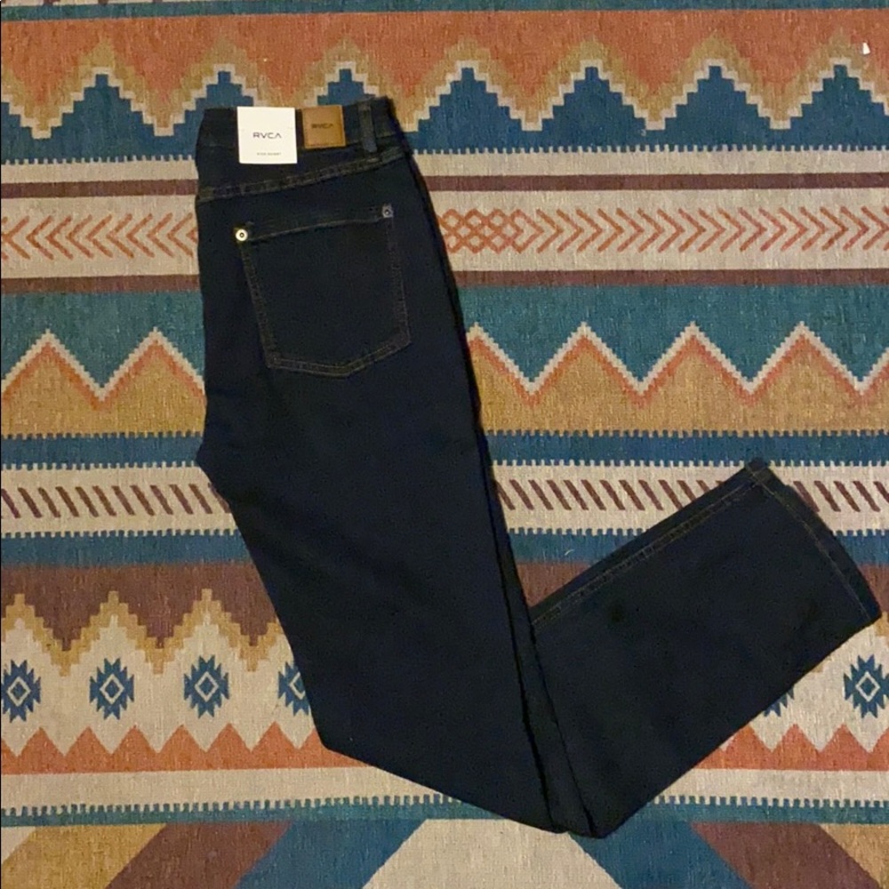 *NWT* RVCA HIGH SKINNY DENIM